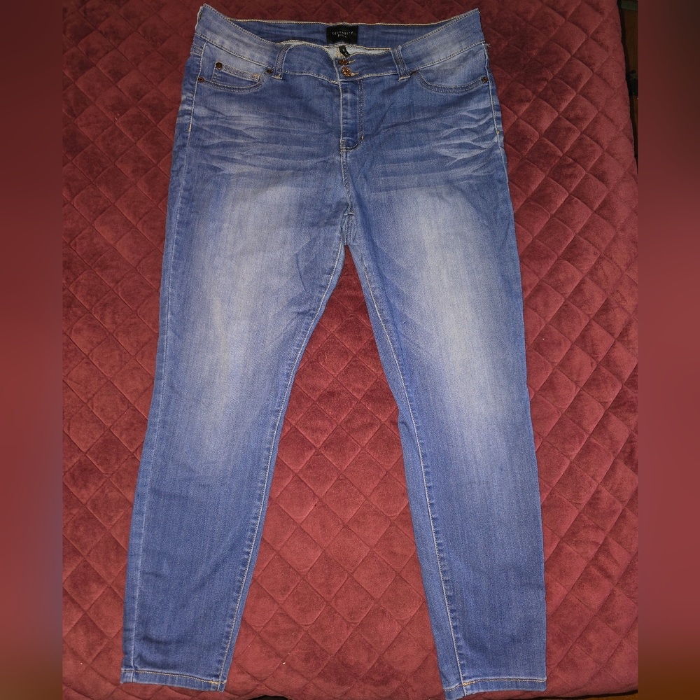 Celebrity Pink Midrise Skinny Jeans